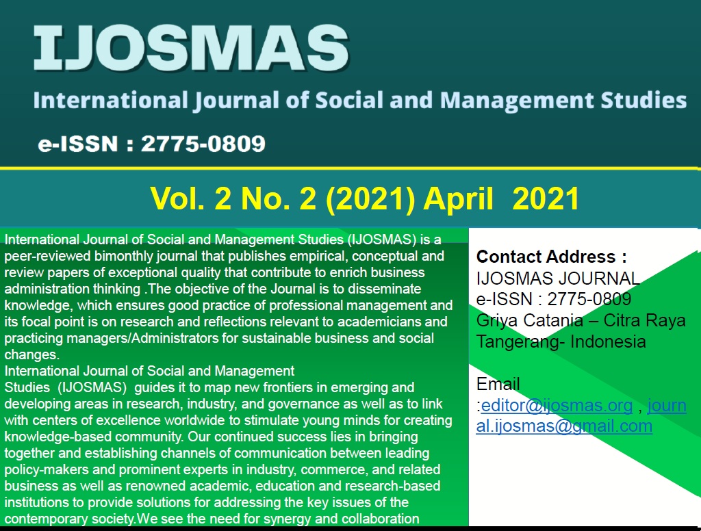 					View Vol. 2 No. 2 (2021): April 2021
				